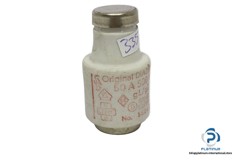 original-diazed-5SB42-50a-500v-bottle-fuse-link(used)-1