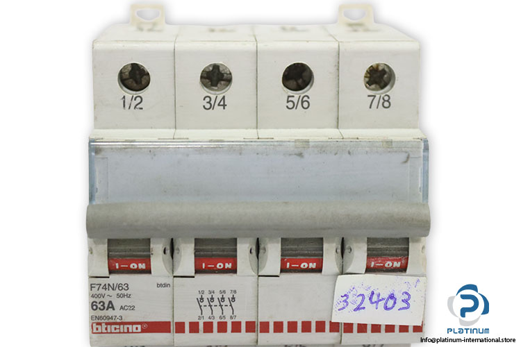 biticino-f74n-63-switch-disconnector(used)-1