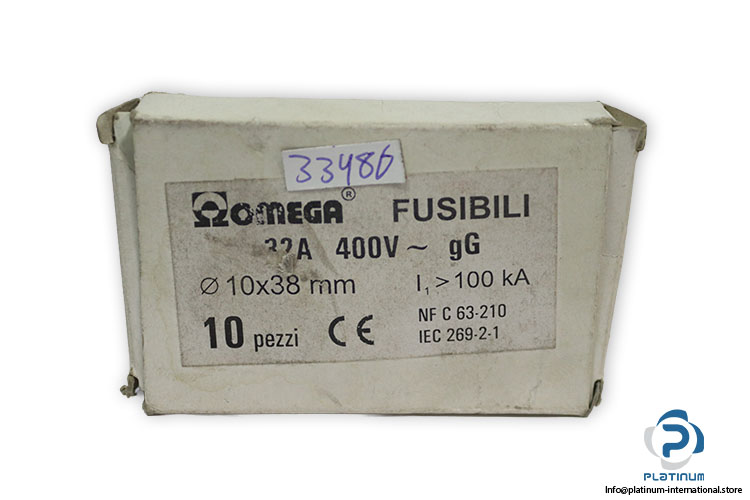 omega-10x38-gg-32A-400VAC-cylindrical-fuse-(New)-2
