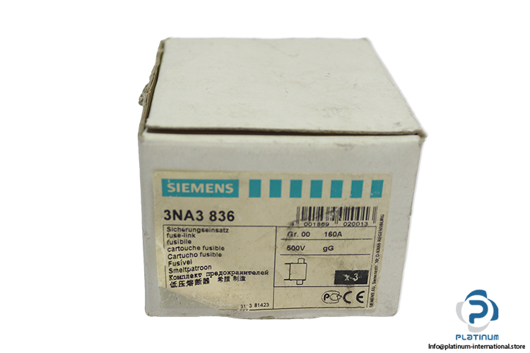 siemens-3na3-836-160a-500vac-gg-lv-hrc-fuse-link(new)-2