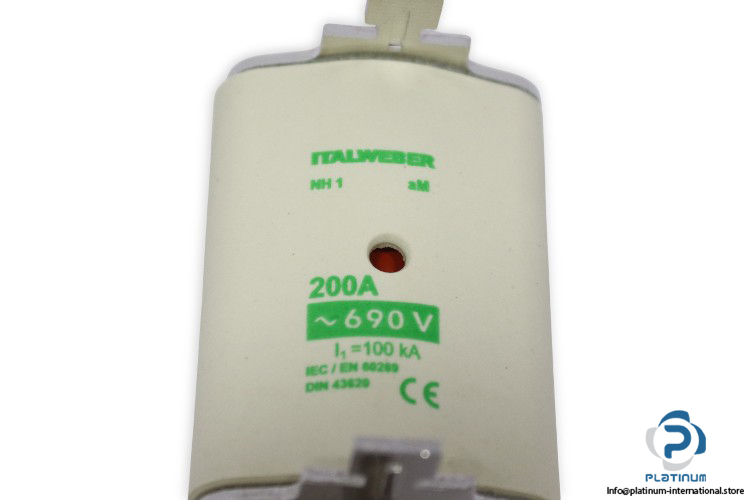 italweber-1612200-NH1-200a-fuse-link-(New)-2