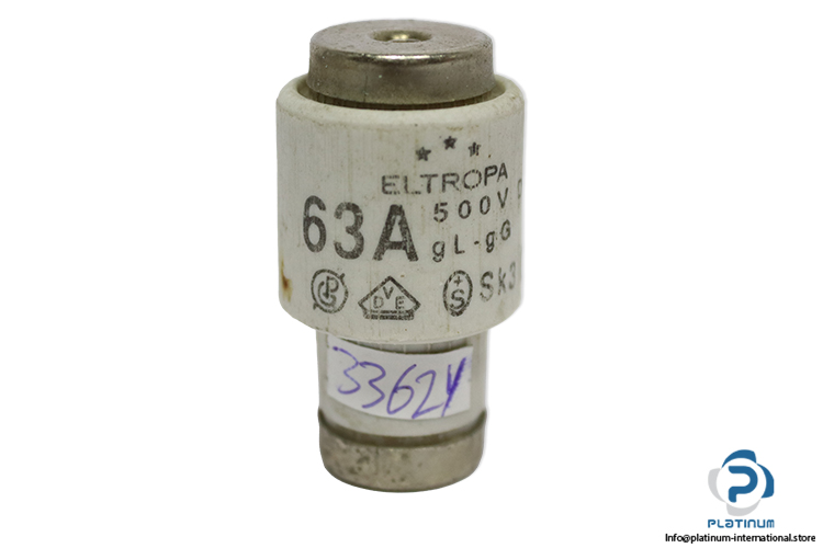 eltropa-DIII-GL-GG-63a-bottle-fuse-link-(Used)-1