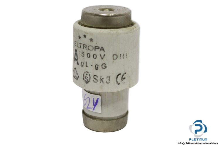 eltropa-DIII-GL-GG-63a-bottle-fuse-link-(Used)-2