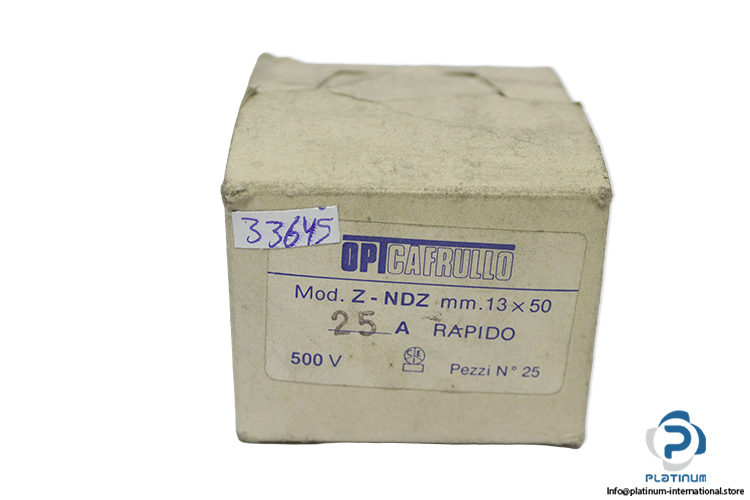 optcafrullo-Z-NDZ-25A-500VAC-bottle-fuse-(New)-2