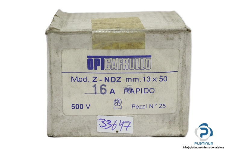 optcafrullo-Z-NDZ-16A-500VAC-bottle-fuse-(New)-2