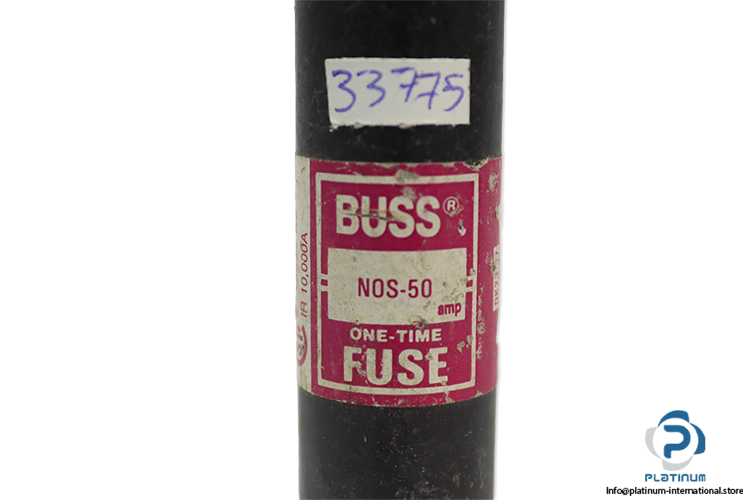 bussmann-NOS-50-non-current-one-time-delay-fuse-(New)-1