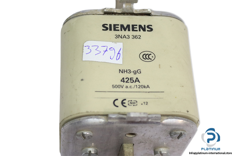 siemens-3NA3-362-425a-NH3-GG-fuse-link-(Used)-1