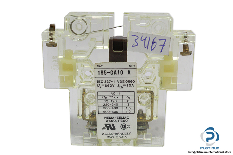 allen-bradley-195-GA10-auxiliary-contact-block-(New)-1