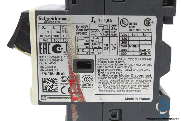 schneider-GV2ME06-circuit-breaker-(New)-2