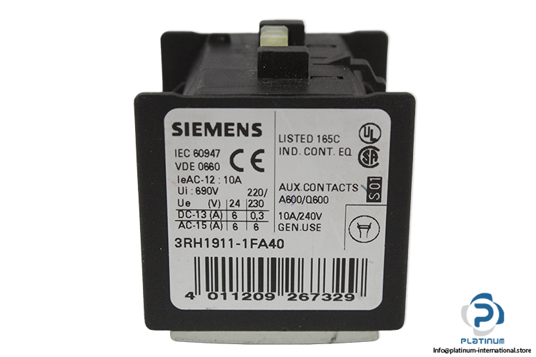 siemens-3RH1911-1FA40-auxiliary-switch-block-(Used)-2
