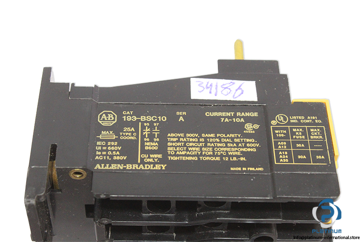 allen-bradley-193-BSC10-overload-relay-(New)-2