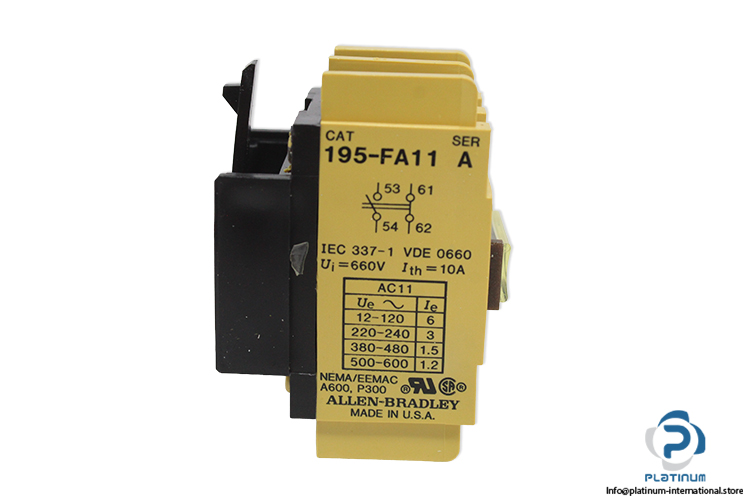 allen-bradley-195-FA11-ser.a-auxiliary-contact-(New)-2