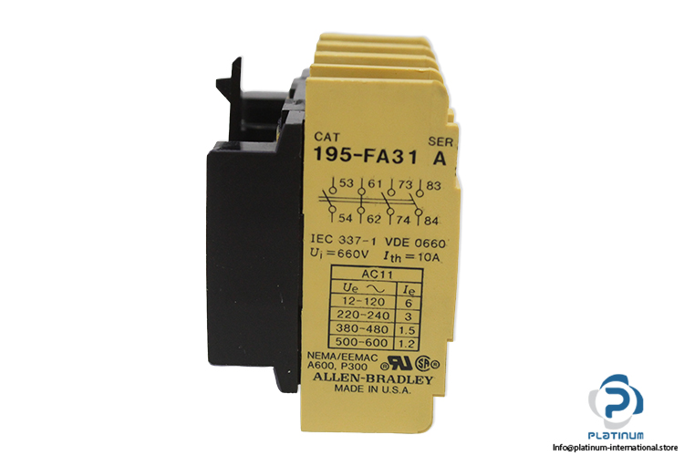 allen-bradley-195-FA31-ser.a-auxiliary-contact-(New)-2