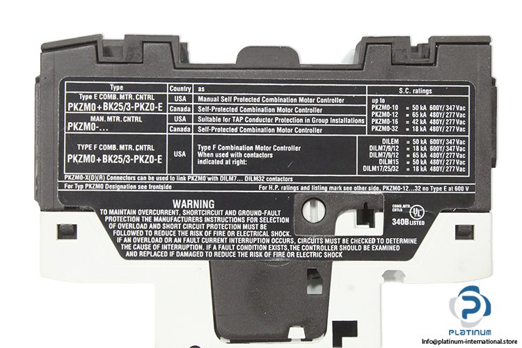 moeller-PKZM0-10-circuit-breaker-(Used)-3