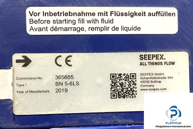 seepex-BN-5-6LS-horizantal-pump-(used)-4