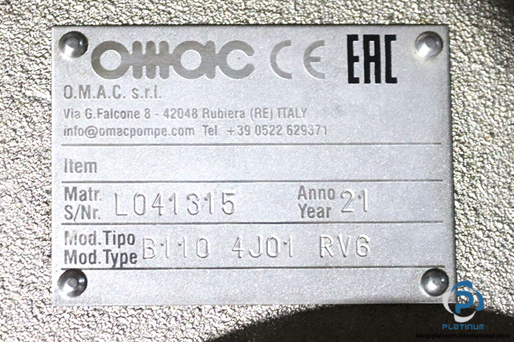 omac-B110-4J01-RV6-lobe-pump-new-2