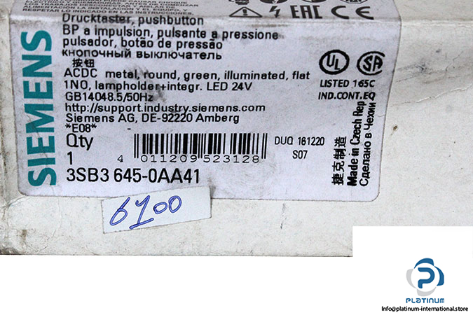 siemens-3SB3-645-0AA41-illuminated-pushbutton-(new)-5