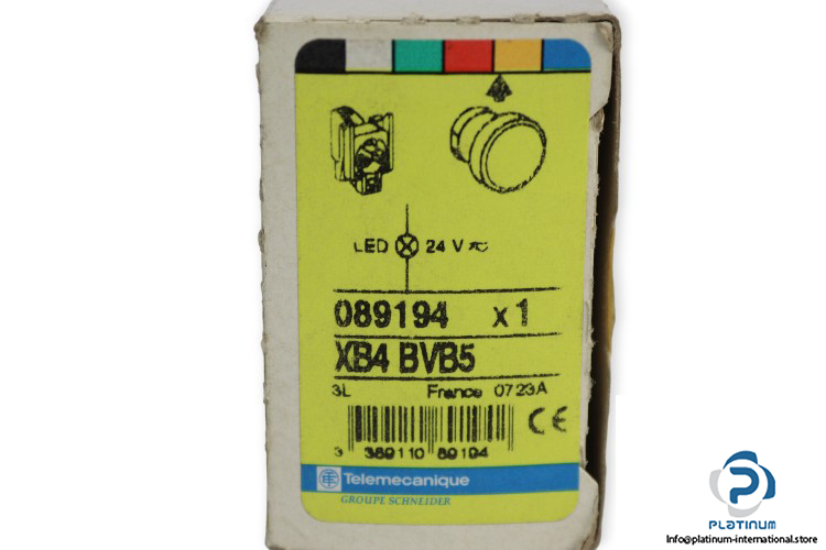 telemecanique-XB4-BVB5-orange-complete-pilot-light-(new)-2