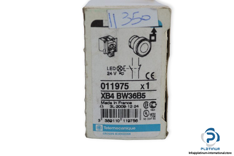 telemecanique-XB4-BW36B5-illuminated-push-button-(New)-2