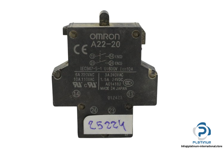 omron-A22-20-switch-block-(used)-1