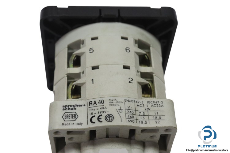 sprecher-schuh-RA-40-1754N-rotary-cam-switch-with-handle-(new)-1