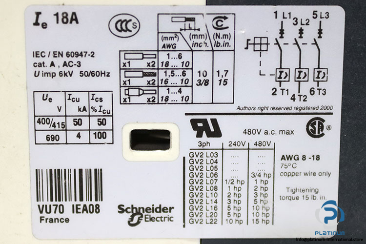 telemecanique-GV2-L20-18A-motor-circuit-breaker-(New)-2