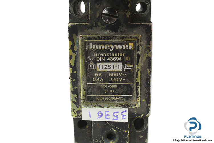 honeywell-11ZS1-1-limit-switch-(Used)-1