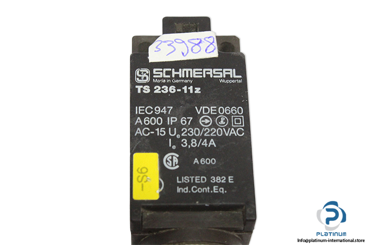 schmersal-TS-236-11Z-limit-switch-(Used)-1