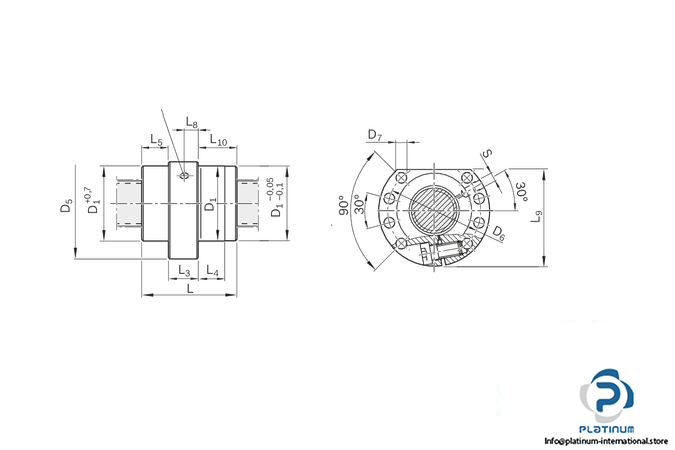 rexroth-star-1512-6-4055-adjustable-preload-single-nut-sem-e-c-5