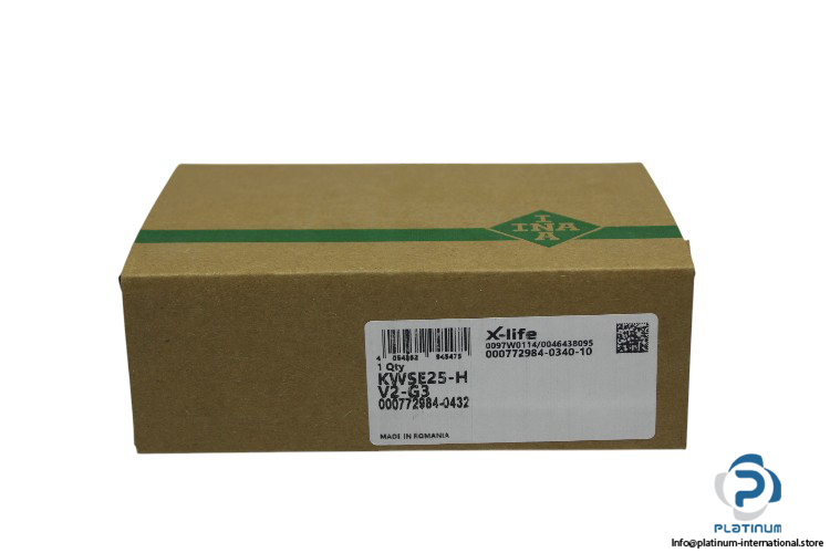 ina-KWSE25-H-V2-G3-linear-recirculating-ball-bearing-new-carton-1