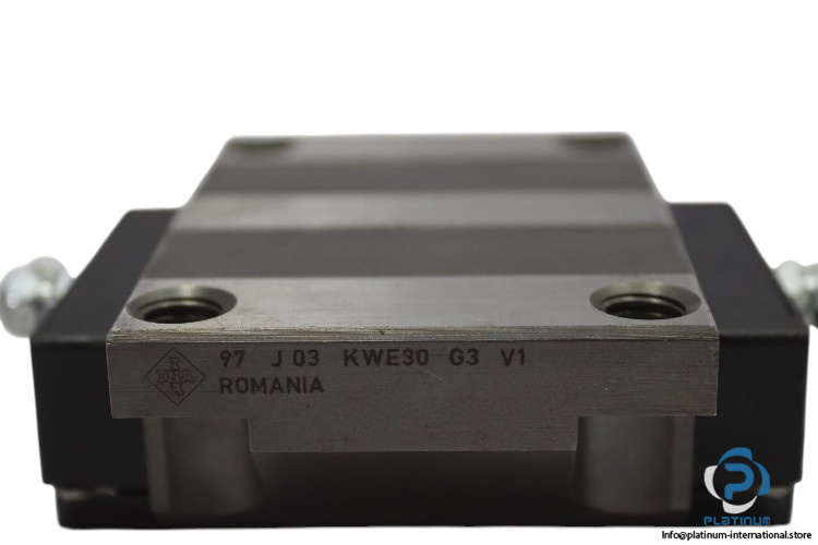 ina-KWE30-G3-V1-recirculating-ball-bearing-carriage-new-2