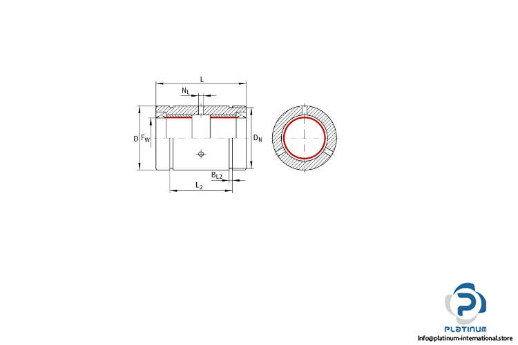 ina-PAB3068-PP-AS-linear-plain-bearing-(used)-2