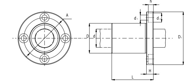 isb-KBF-25-PP-linear-ball-bushing-new-2