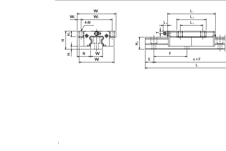 tsubaki-H30TA-linear-bearing-block-used-4