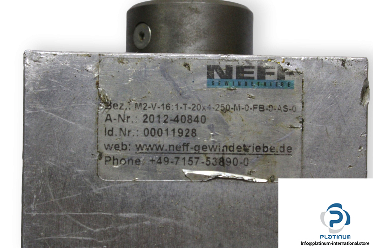 neff-M2-V-161-T-20X4-250-M-0-FB-0-AS-0-worm-gear-screw-jack-(used)-2