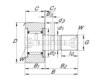 fag-KR-30-stud-type-track-roller-(new)-3