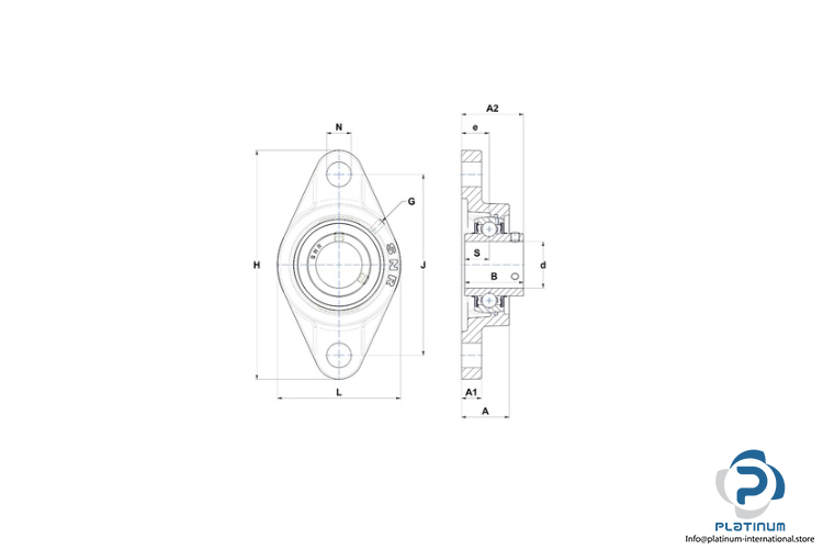 snr-UCFL-210-oval-flange-ball-bearing-unit-(new)-2