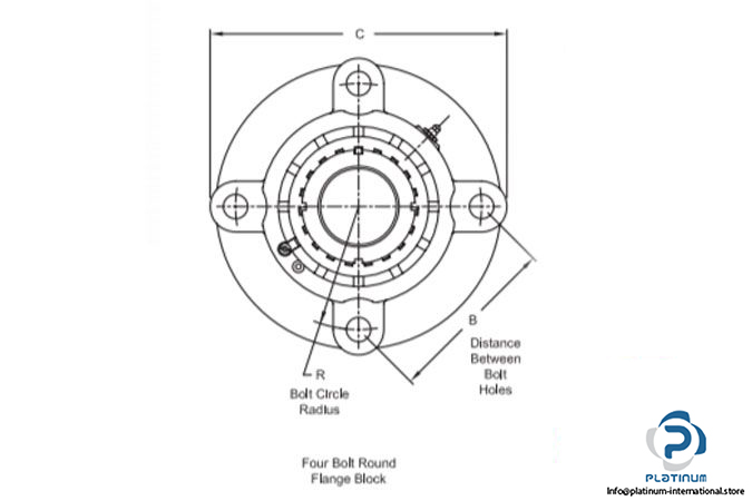 link-belt-fc-435-four-bolt-spherical-roller-bearing-flanged-unit-5