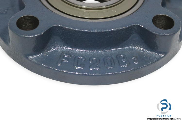 koyo-UKFC208-J-round-flange-ball-bearing-unit-new-carton-1