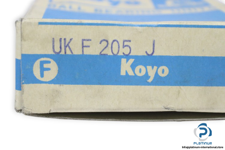 koyo-UKF205-J-square-flanged-ball-bearing-unit-new-carton-4