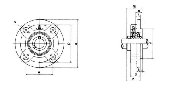 tr-UCFC205-round-flange-ball-bearing-unit-new-4