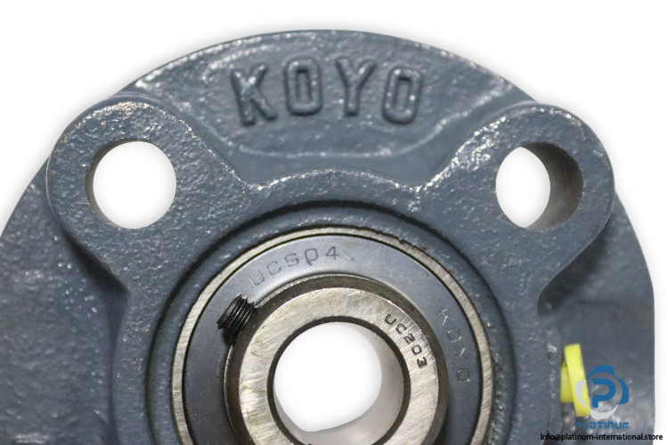 koyo-UCFC-203-J-round-flange-ball-bearing-unit-new-carton-2