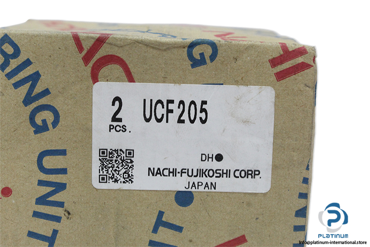 nachi-UCF-205-square-flange-ball-bearing-unit-(new)-(carton)-3