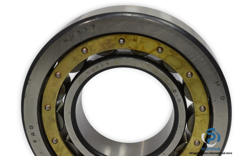 fag-NU-317-cylindrical-roller-bearing-used-brass-1