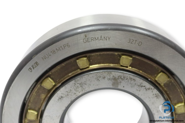 fag-NJ-418-M1.P6-cylindrical-roller-bearing-(used)-2