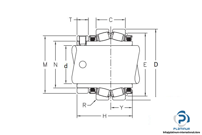linkbelt-b-22448-hl-double-row-spherical-roller-bearing-6