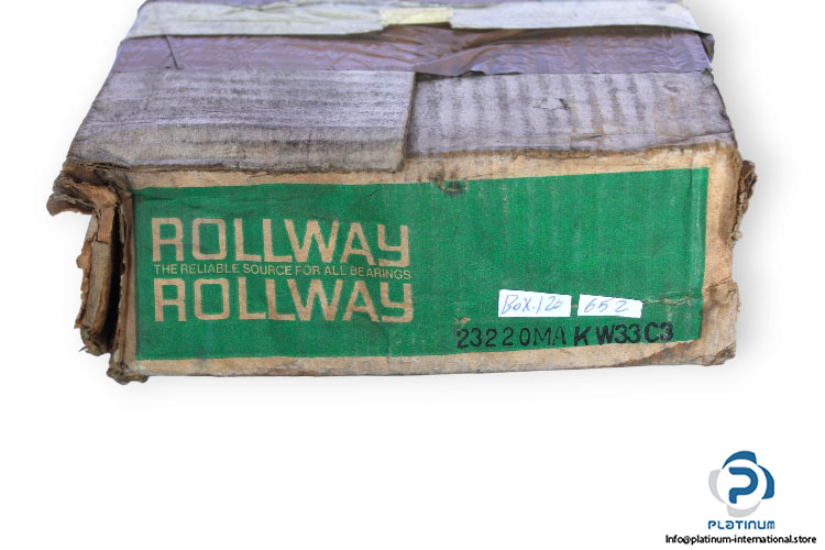 rollway-23220MAKW33C3-spherical-roller-bearing-(new)-(carton)-1