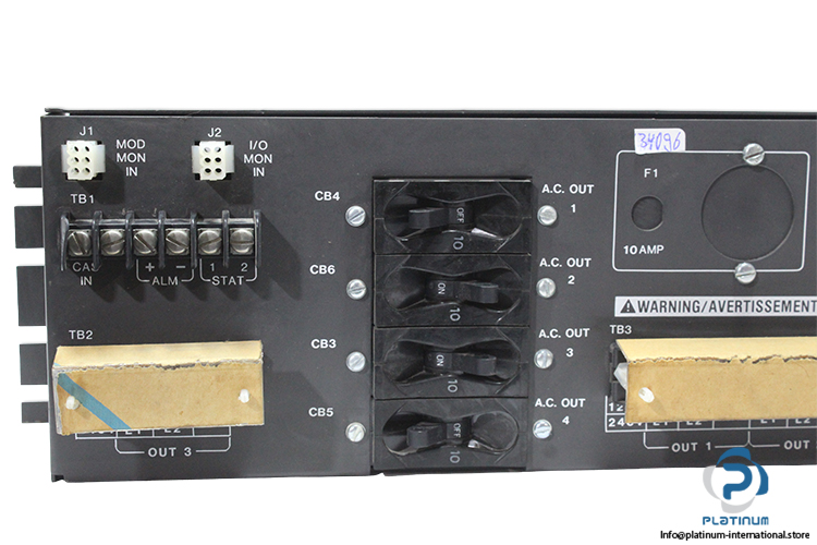 bailey-NPEP04-power-entry-panel-module-(Used)-1