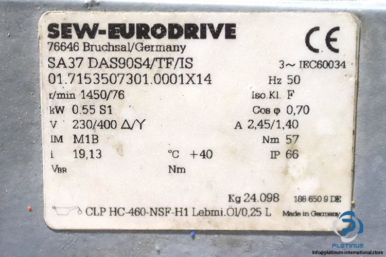sew-01.7153507301.0001-14-helical-worm-gearmotor-(used)-1