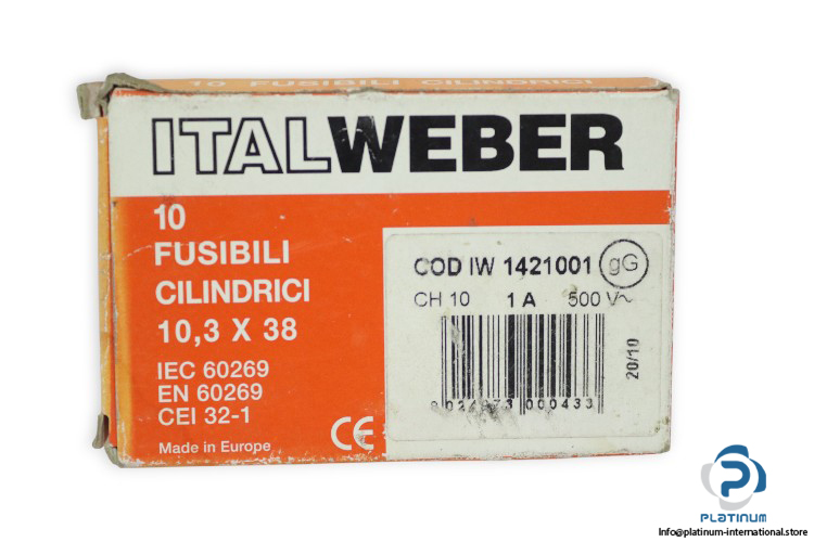 italweber-1421001-1A-500VAC-fuse-(new)-4